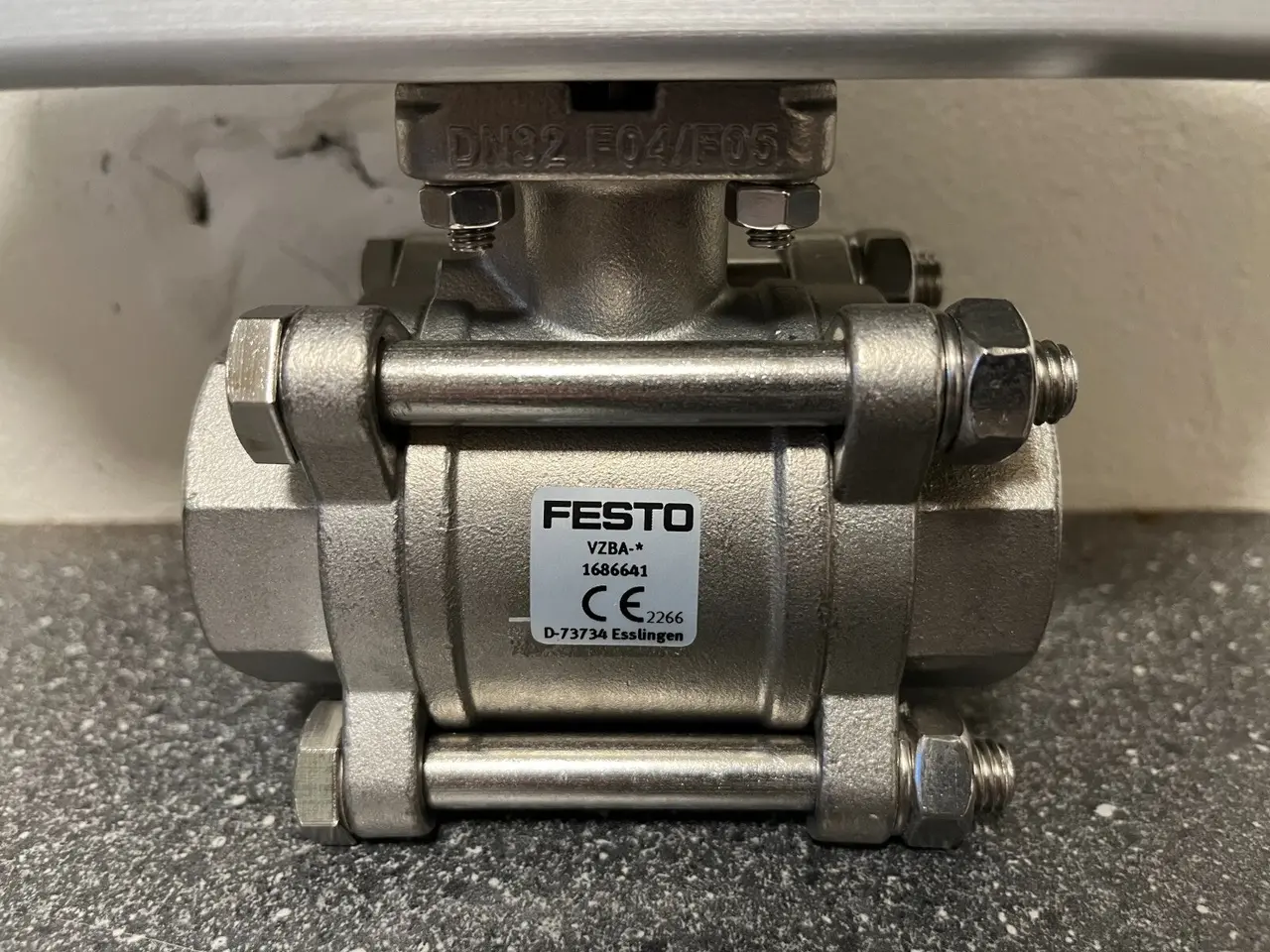 Billede 3 - Festo VZBA 1-1/4" Stainless Steel Pneumatic Ball