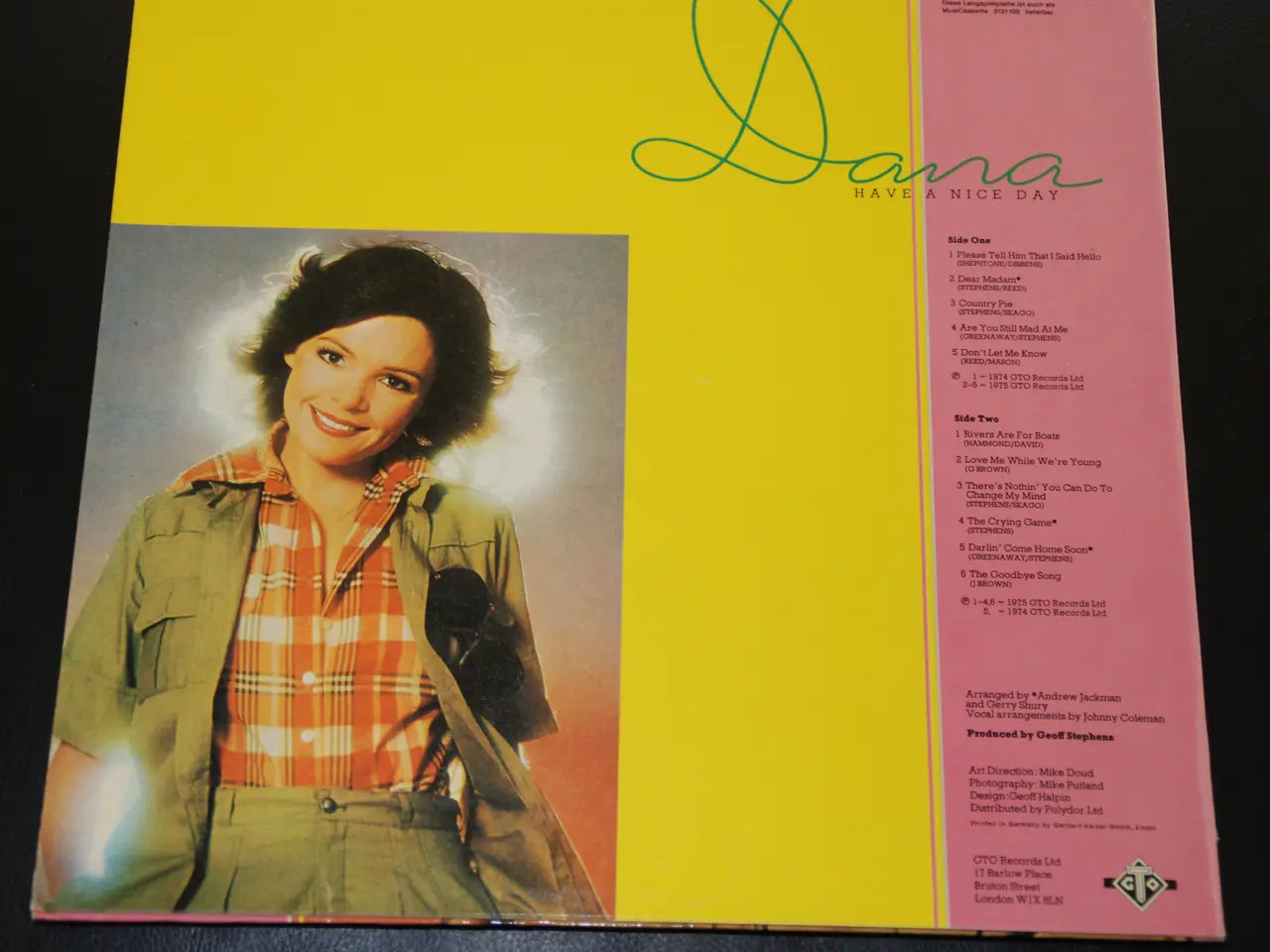 Billede 2 - 2 stk. vinylplader - Dana