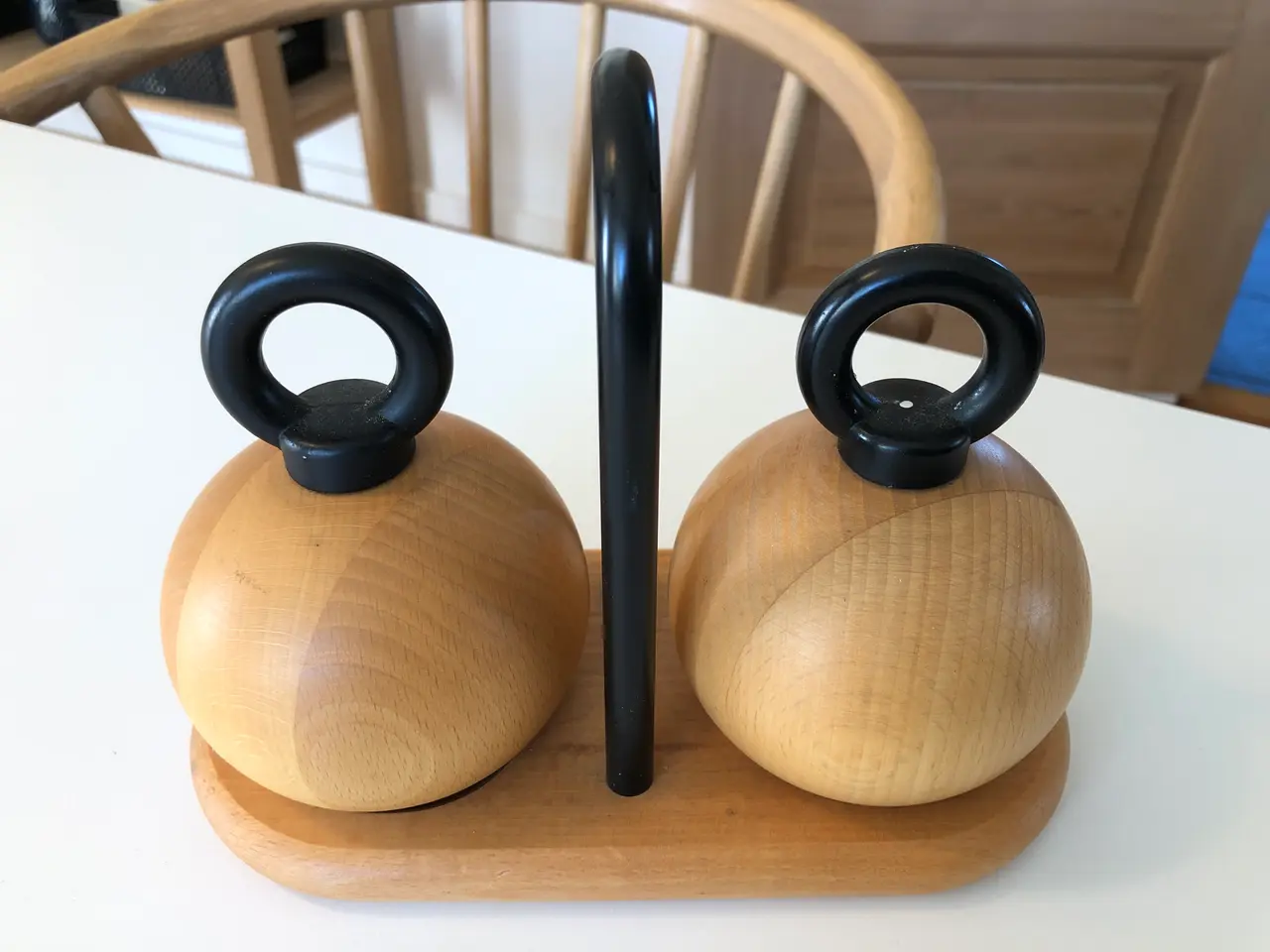 Billede 2 - Bodum salt og peber sæt med stand