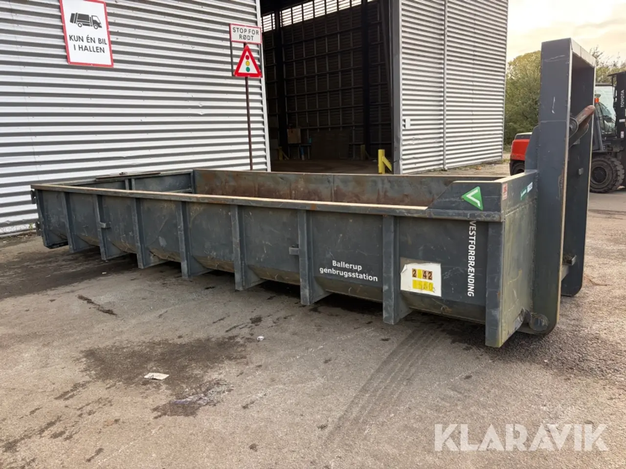 Billede 3 - Container JSK 10 m³ med kroghejs