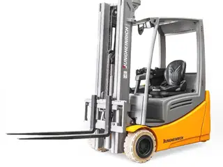 Jungheinrich EFG 215 el-gaffeltruck - 1500 kg, 4640 mm, årg. 2016 - brugt