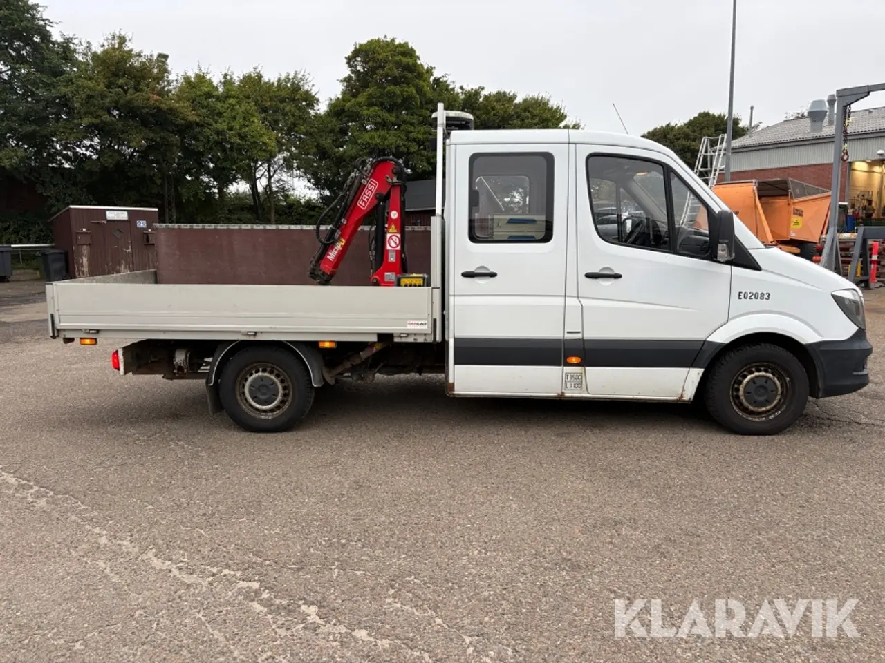 Billede 4 - Ladbil Mercedes-Benz Sprinter - 316 CDI, 906 - med kran