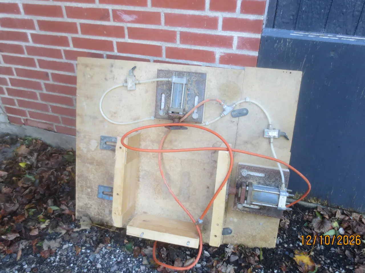Billede 1 - 2 stk Tryklufts cylinder med kontakter
