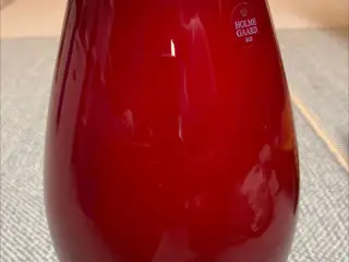 Holmegaard Cocoon vase 26cm bordeaux 