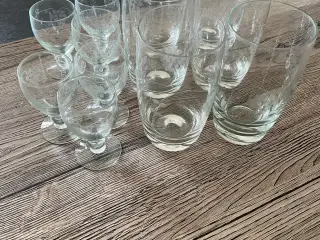 Krystal glas 12 stk sælges