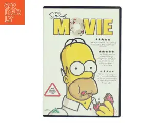The Simpsons Movie med Dan Castellaneta (DVD)