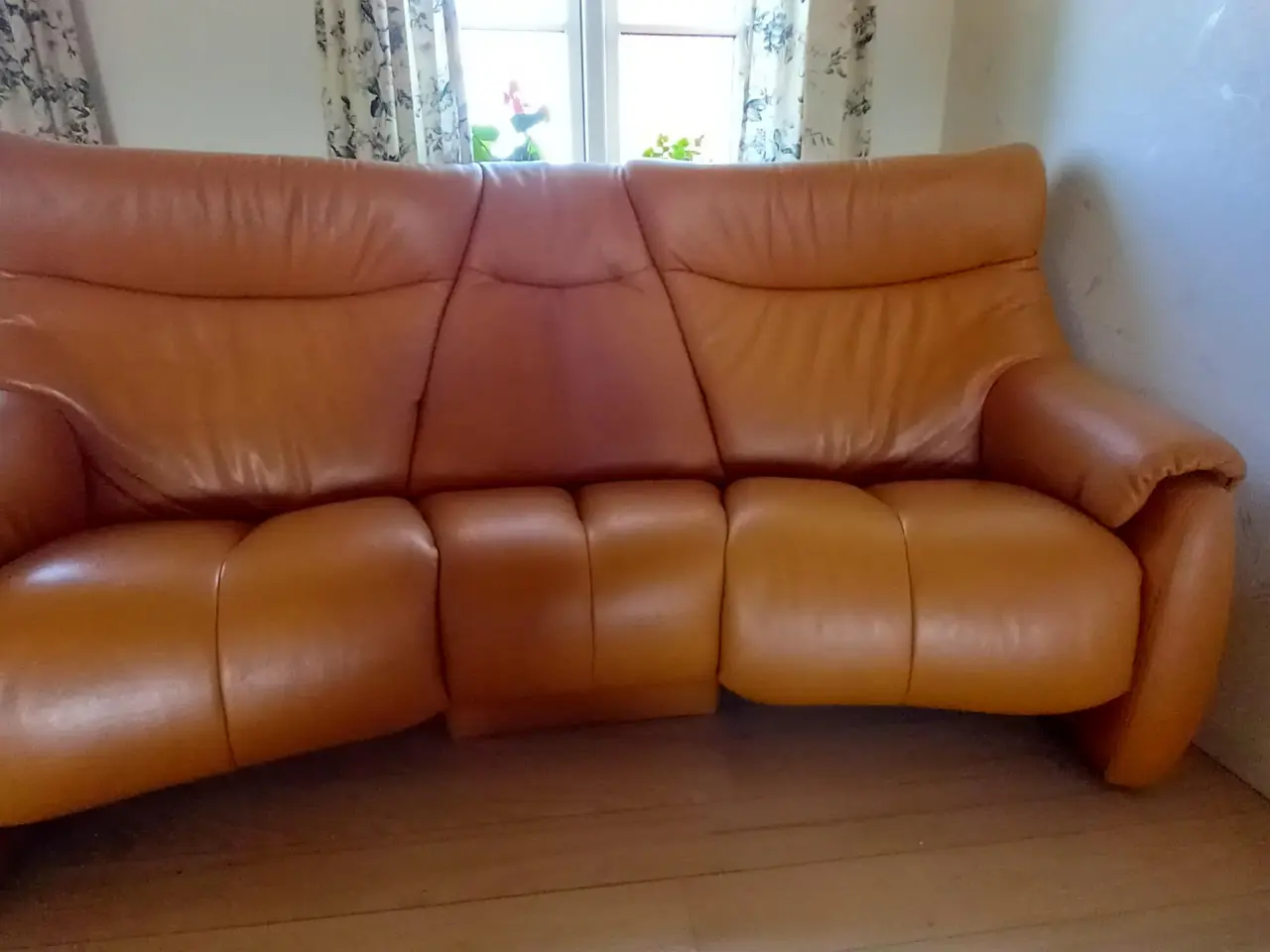 Billede 3 - Lædersofa