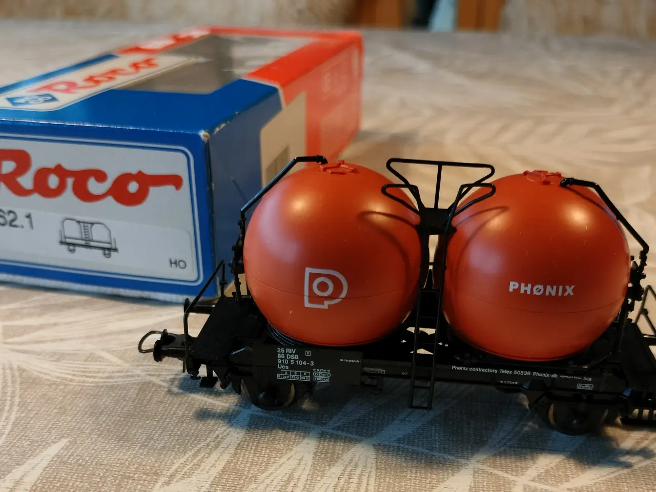 Billede 1 - Roco DSB Phønix Beholder vogn 46862, NY