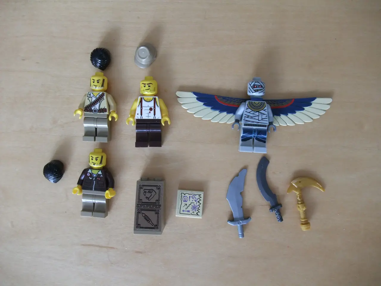 Billede 4 - Lego Pharaohs Quest Figurer
