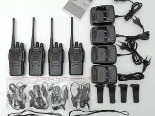 NY! 4 x Baofeng Radio FULDT SÆT - USB-C - BF-88E