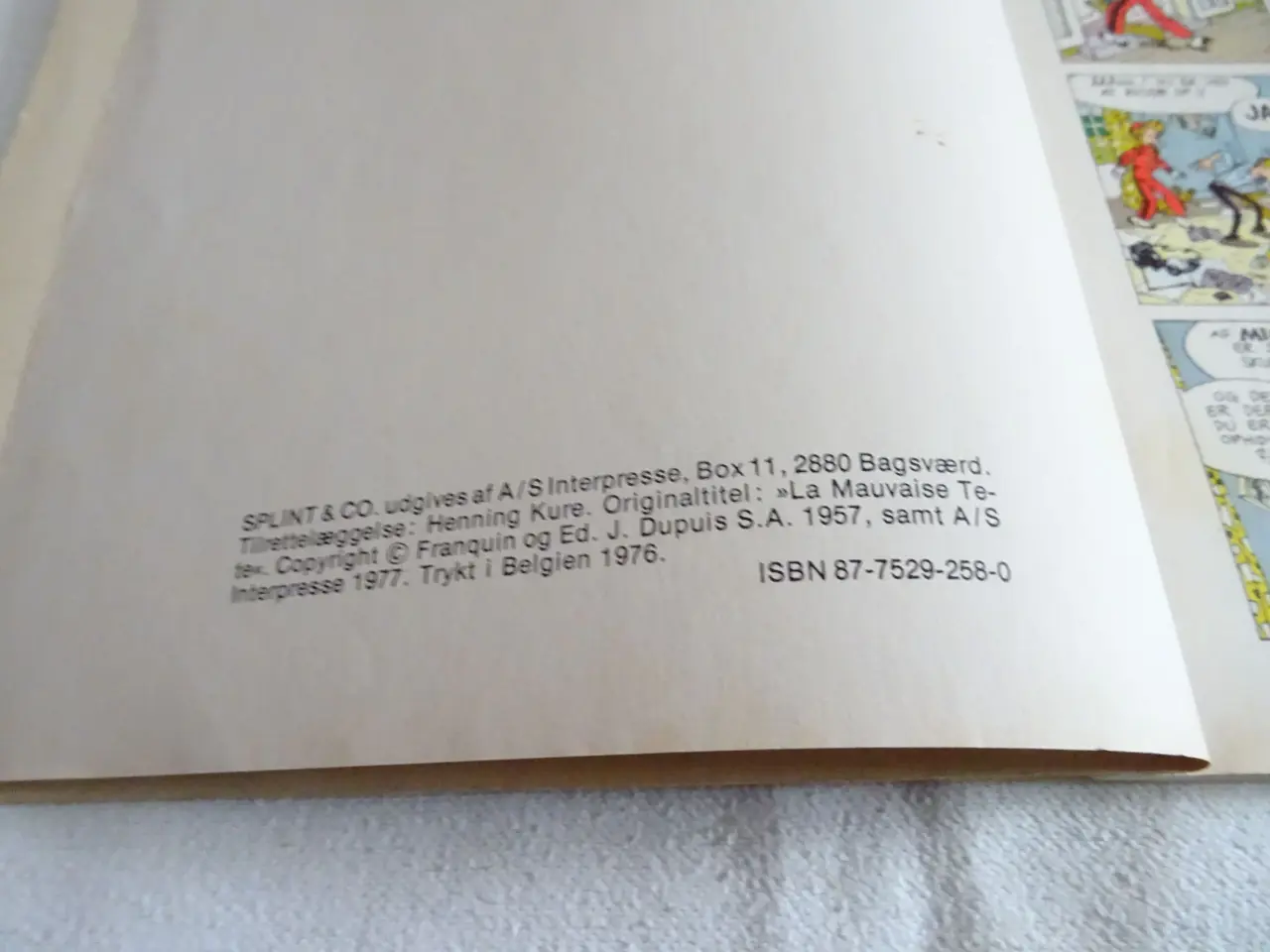 Billede 3 - Splint og Co 11 1 opl 1 udg-1976