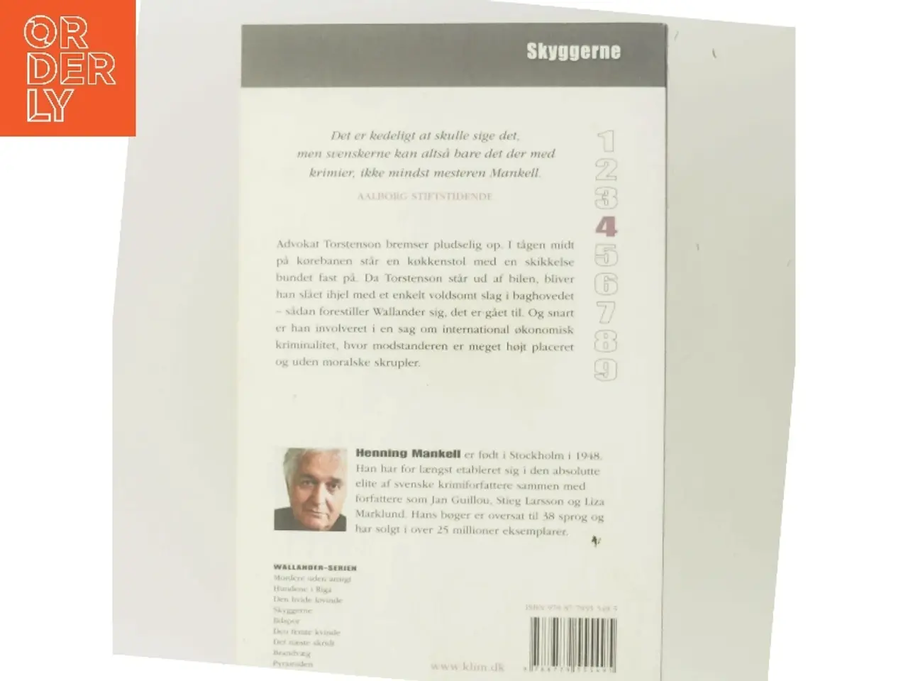 Billede 3 - Skyggerne af Henning Mankell (Bog)