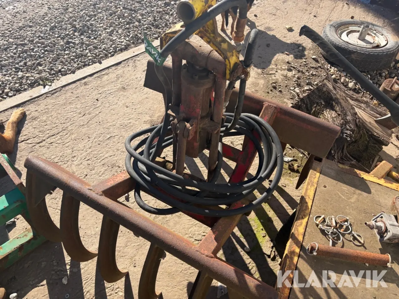 Billede 4 - Hydraulisk balle-/materialegriber til landbrug