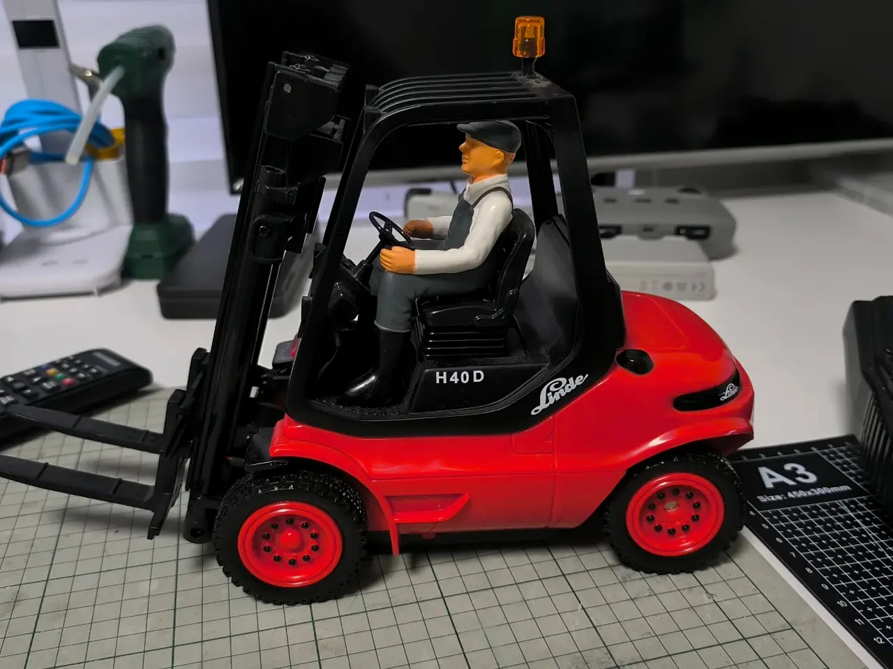 Billede 7 - Carson linde fjernsynet gaffeltruck 6 kanals