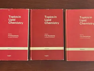 Topics in Lipid Chemistry vol. 1, 2 og 3