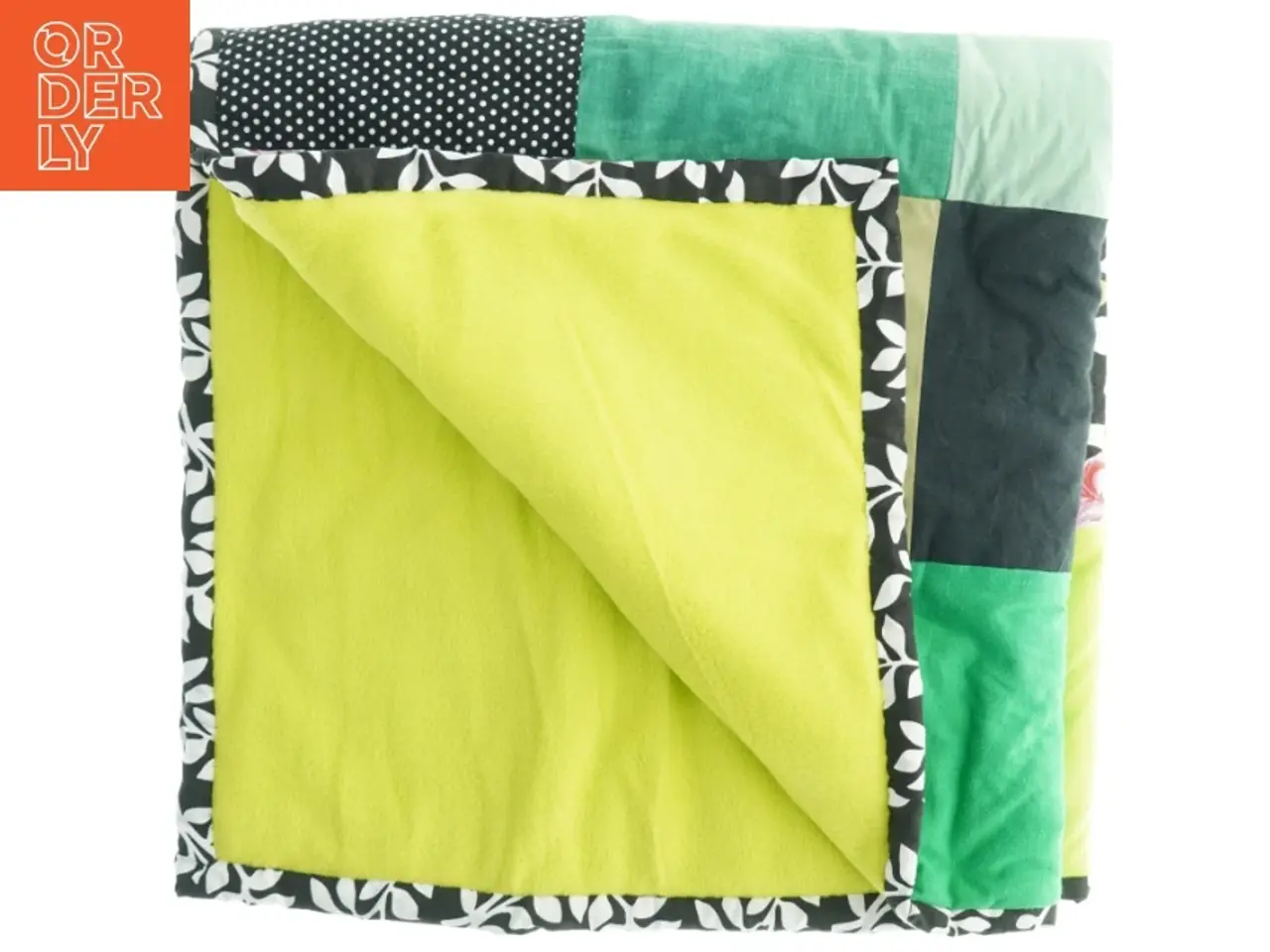 Billede 2 - Håndlavet tæppe (str. 90 x 90 cm)