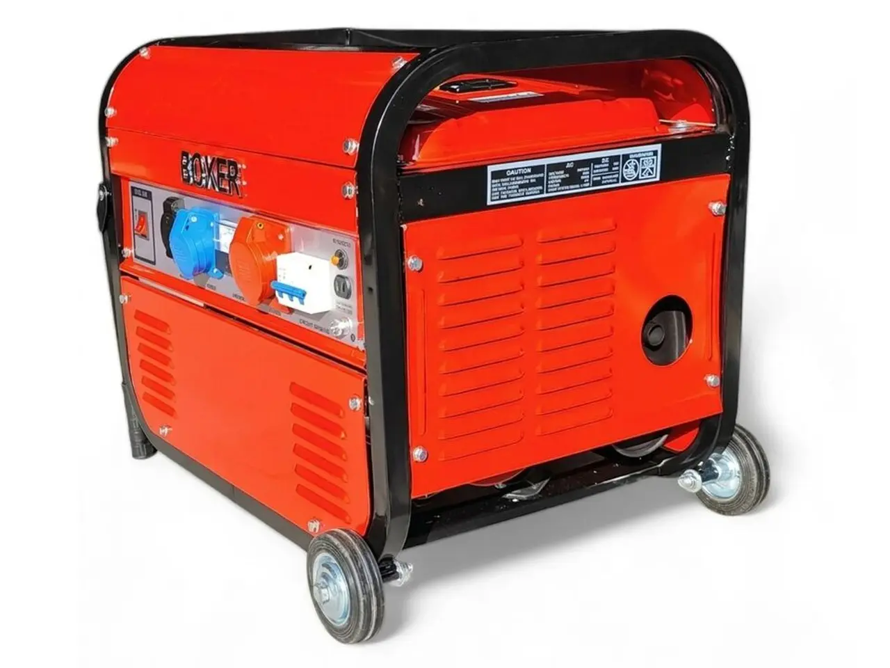 Billede 3 - Generator med 7 hk benzin motor.