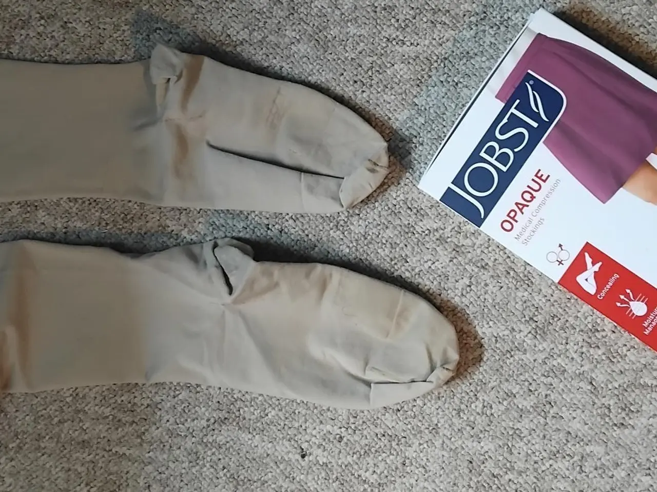 Billede 1 - Jobst Støttestrømper CCL2 Size III Brugt  