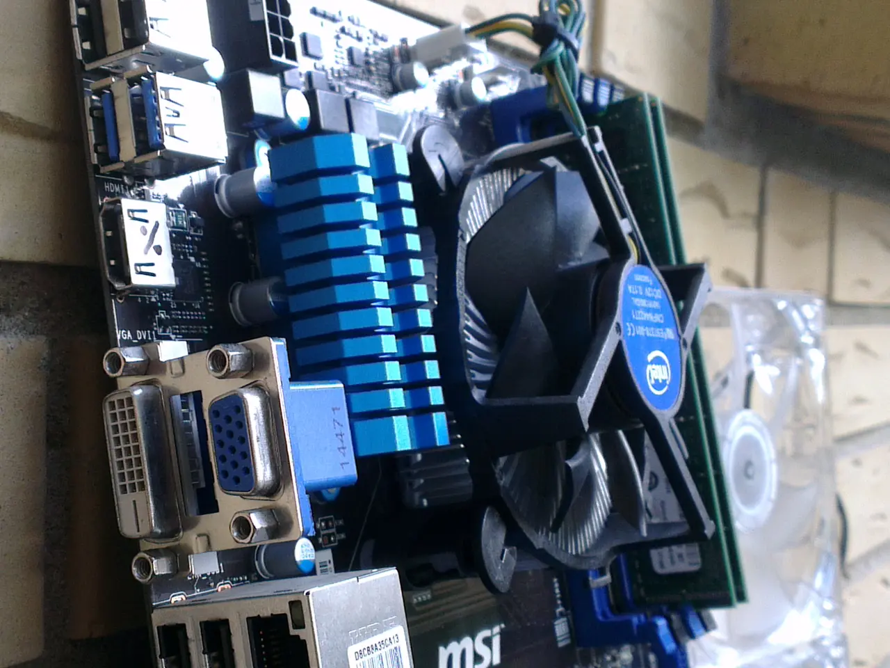 Billede 2 - Intel Core i5-4460 m. MSI ATX bundkort & 8GB RAM