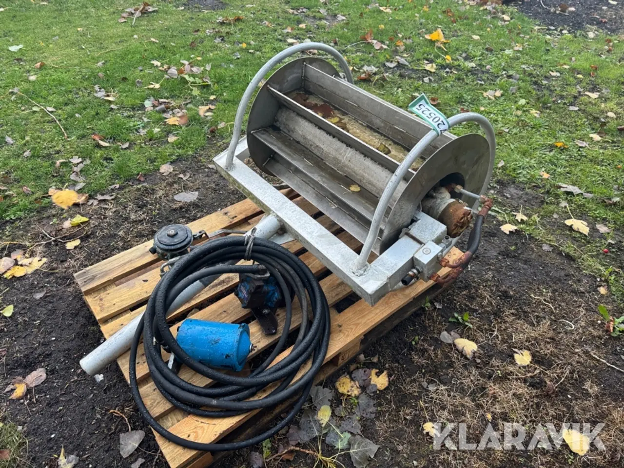Billede 2 - Rusehale med hydraulikpumpe og spulepumpe