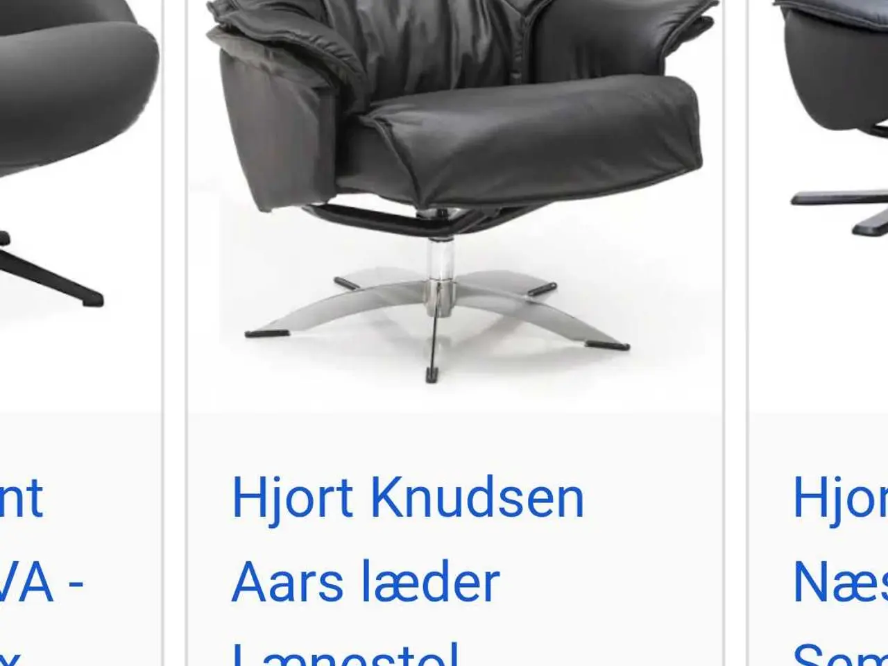 Billede 5 - Stressless, Hjort Knudsen, Farstrup læder lænestol