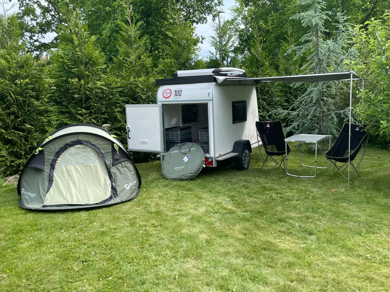 Billede 1 - Mini Campingvogn - Tomplan Silverline 