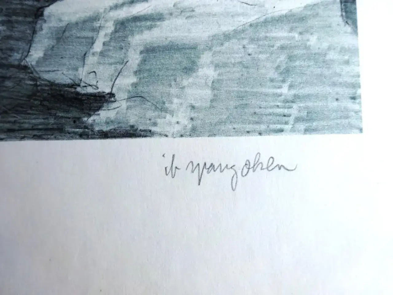 Billede 3 - Ib Spang Olsen. Kunsttryk.