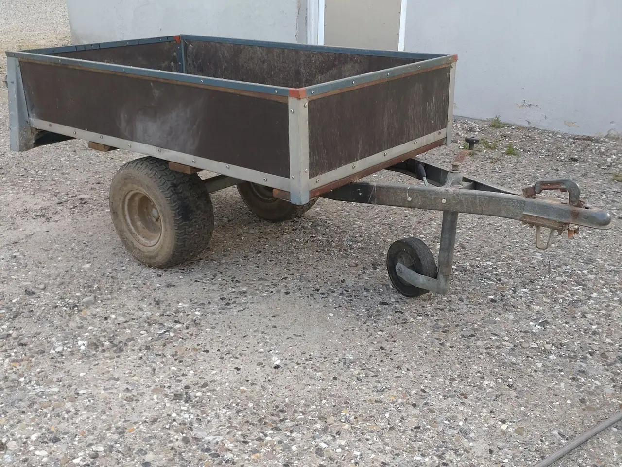 Billede 1 - Havetraktor vogn med brede hjul