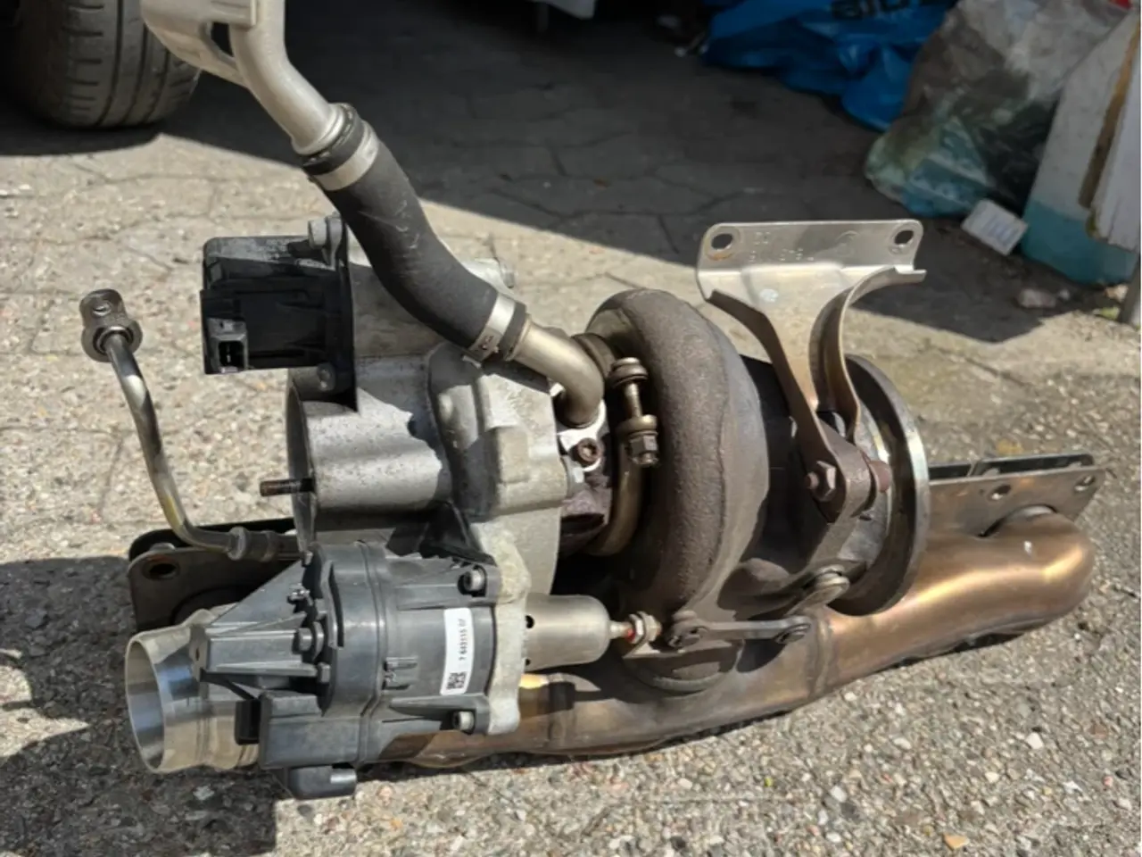 Billede 1 - Original BMW N55 Turbo EWG 56.000km Komplet 
