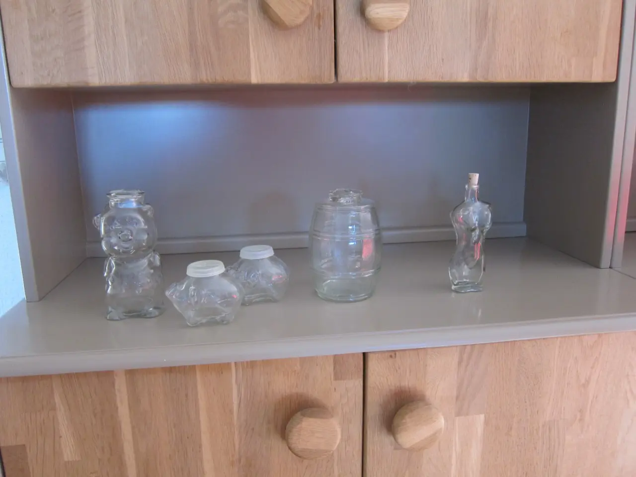 Billede 6 - Glas figur flasker.