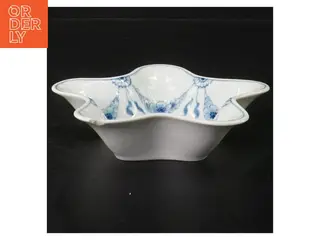 Blå Blomster Porcelænsskål fra B&G (str. Ø. 13 cm)
