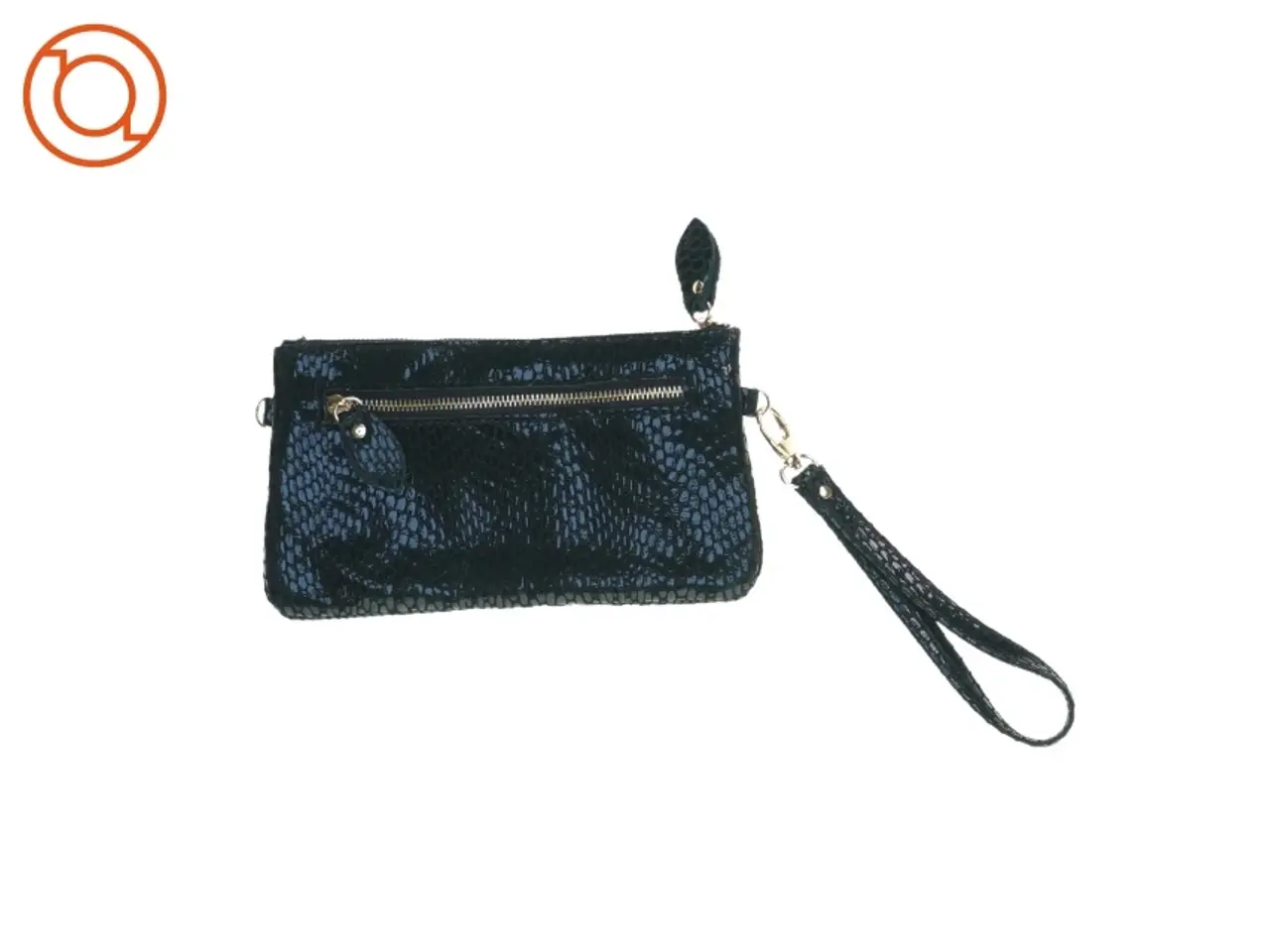 Billede 2 - Clutch Kroko Taske fra Satinni (str. 20 x 12 cm)