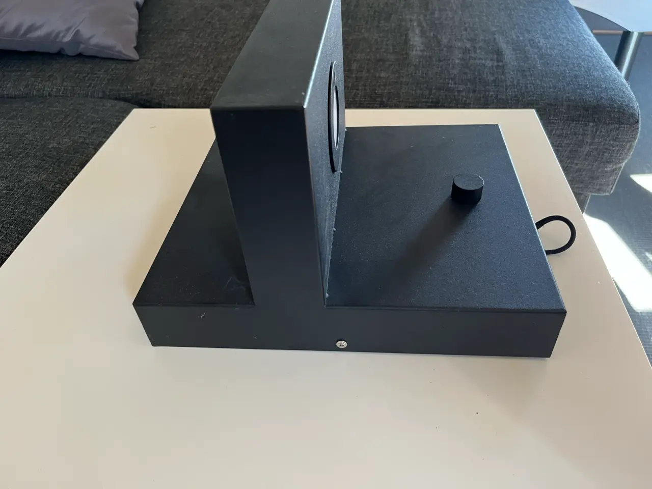 Billede 2 - Kubik sengelamper, 1 sort og 1 hvid