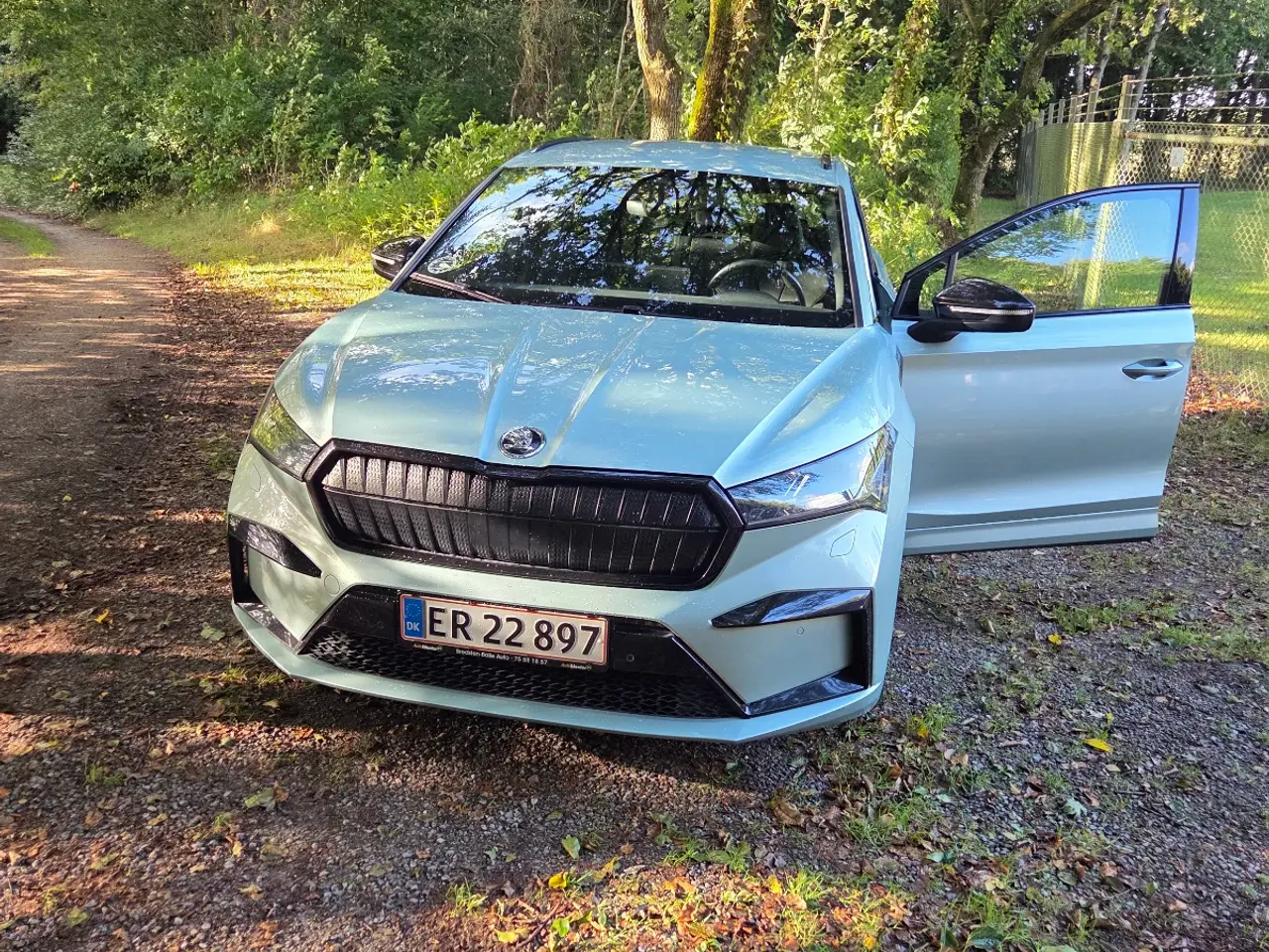 Billede 3 - Velholdt Skoda Enyaq iV 80x Sportline – Firehjulst