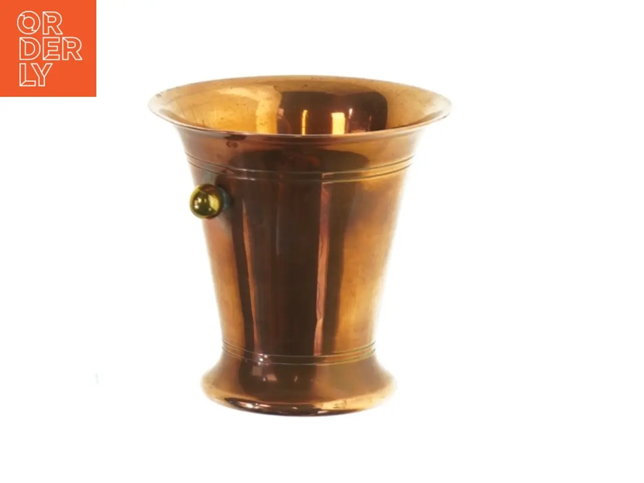 Billede 1 - Kobber vase (str. 8 cm)