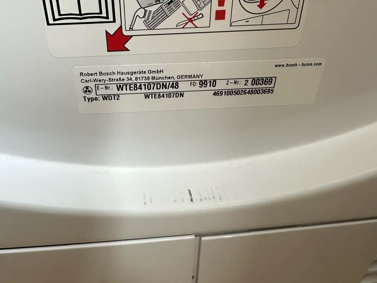 Billede 5 - Bosch Serie 4 kondenstørretumbler