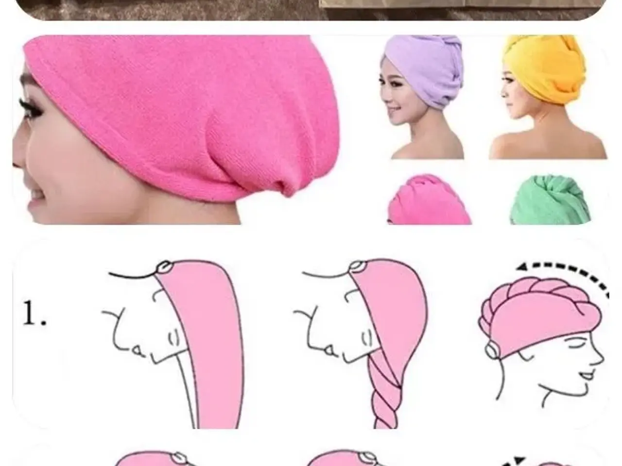 Billede 1 - Turban towel