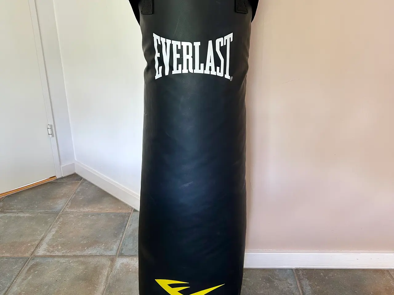 Billede 1 - Everlast boksepude med boksehandsker