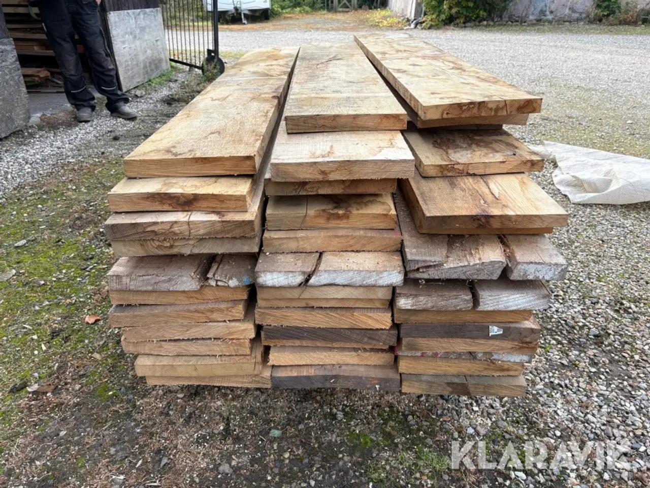 Billede 8 - Planker i eg og ask 37 Styk