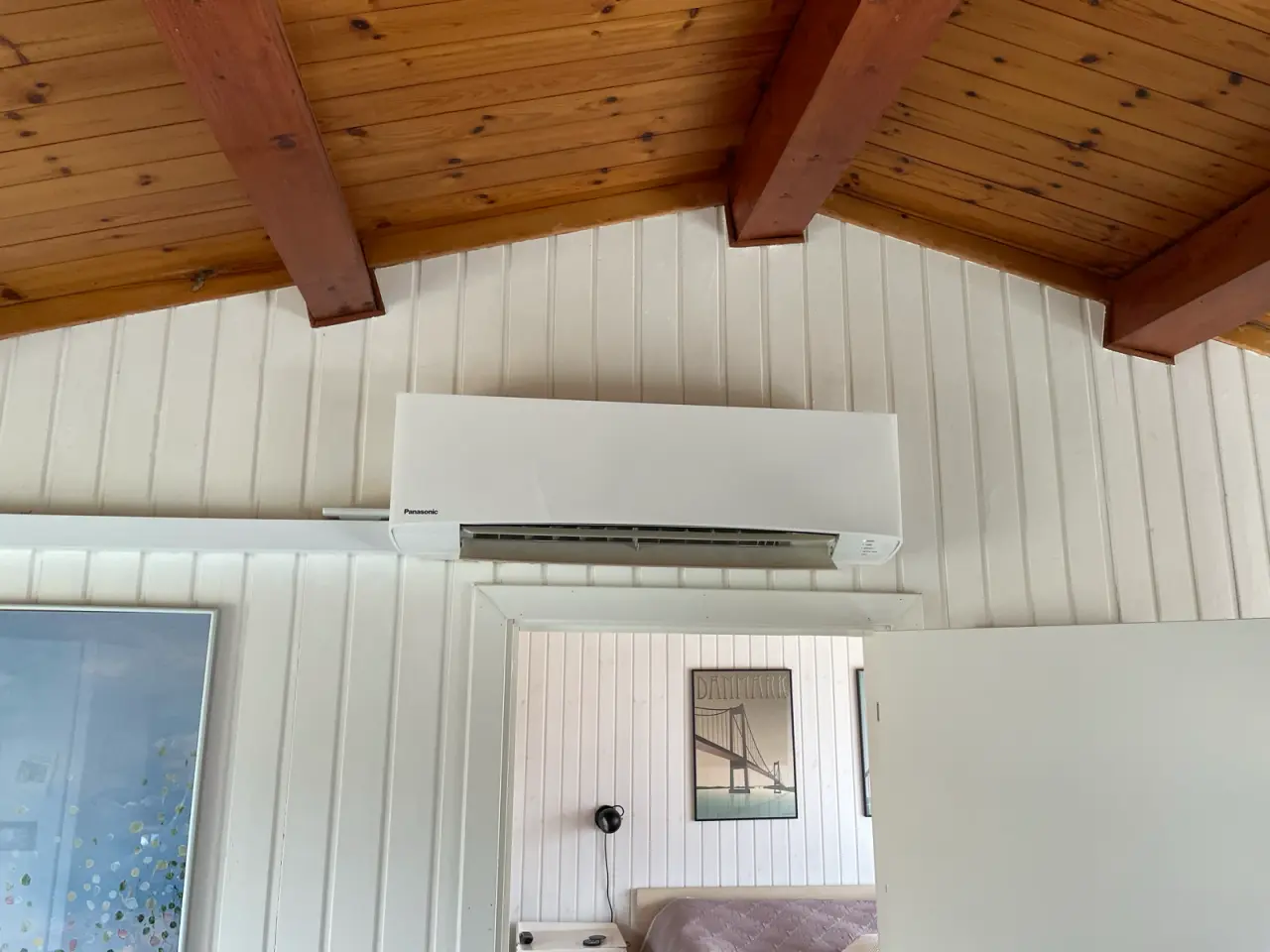 Billede 1 - Varmepumpe Panasonic opvarmer 80 m2