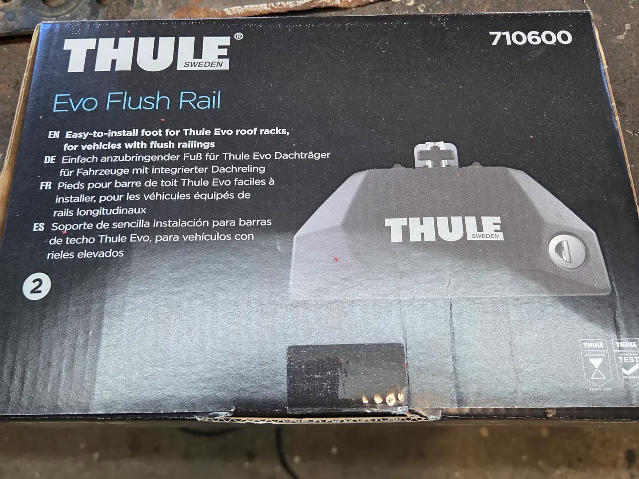Billede 4 - THULE Wingbar tagbøjler