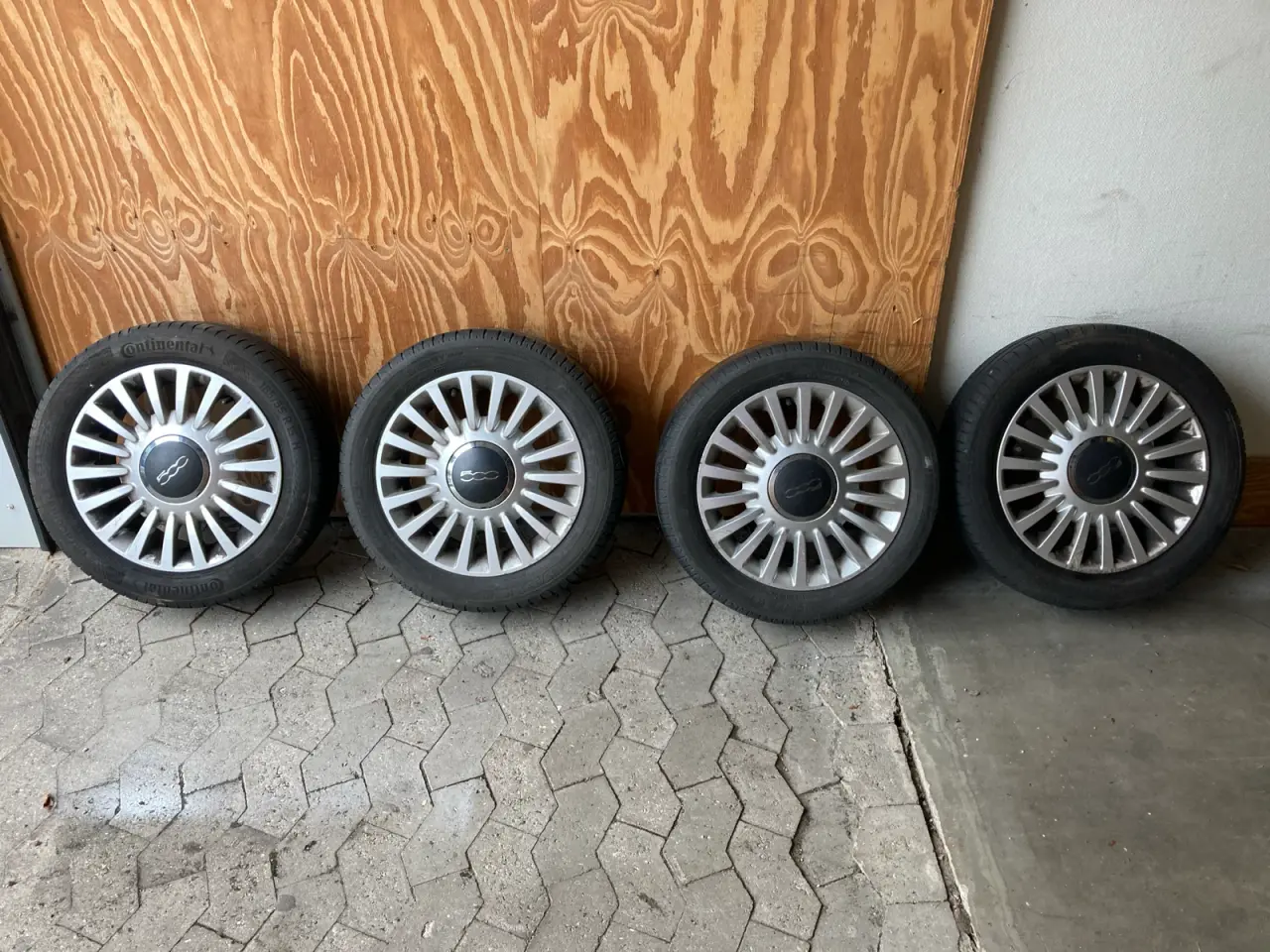 Billede 1 - Originale Fiat 500 Lounge sommerhjul