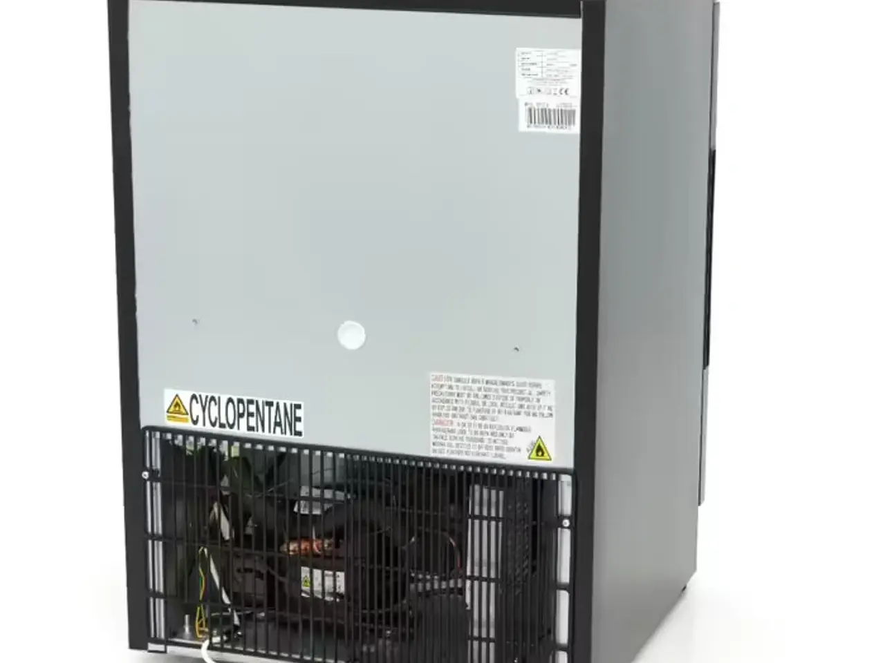 Billede 5 - Lagerfryseskab sort 200 L – 2 hylder – 600 x 590