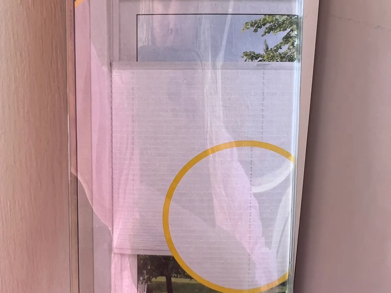 Billede 3 - Nyt og Ubrugt Plissegardin fra Debel. 80x130 Cm.