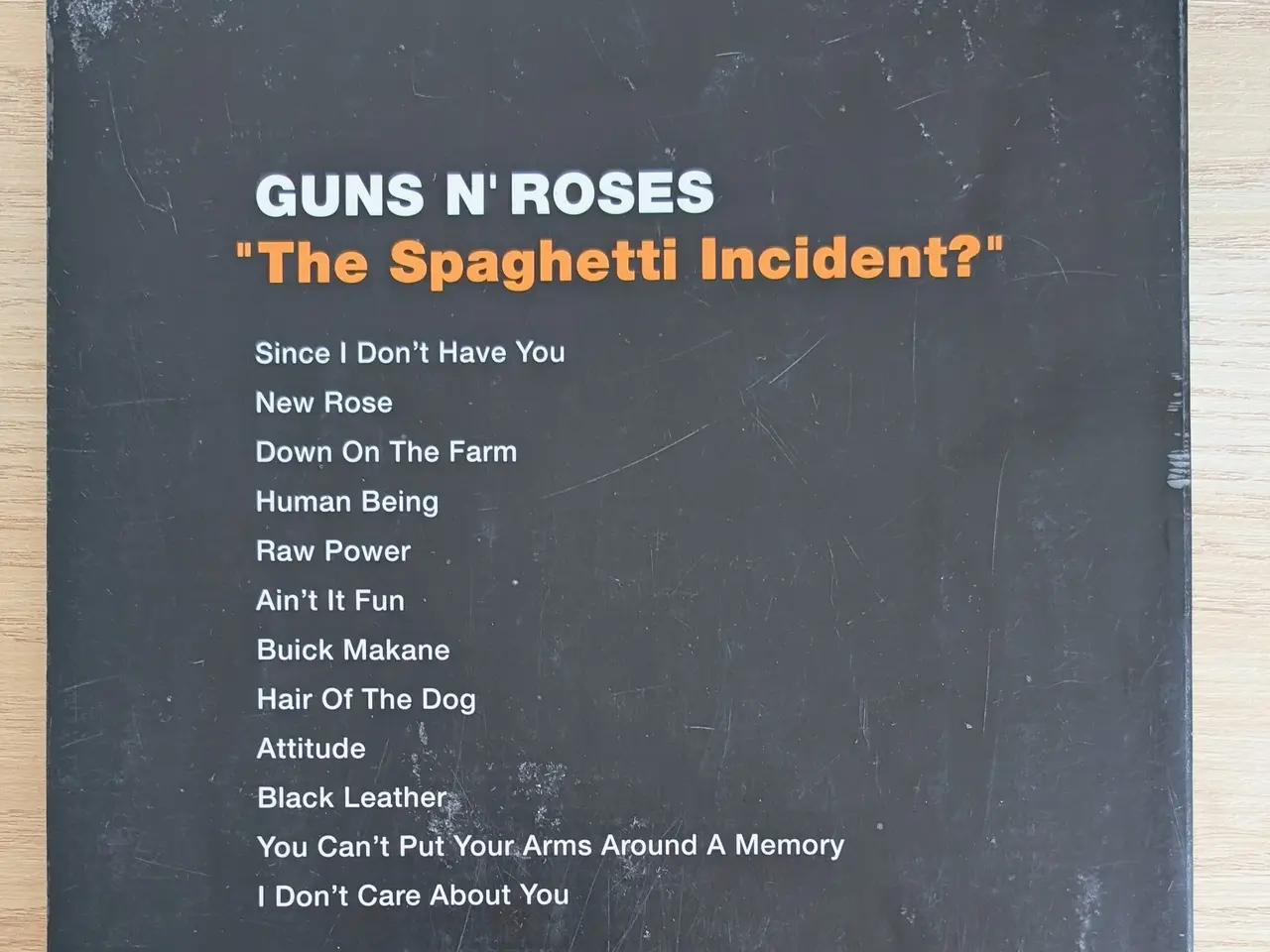 Billede 2 - Guns N' Roses - The Spaghetti Incident nodehæfte!