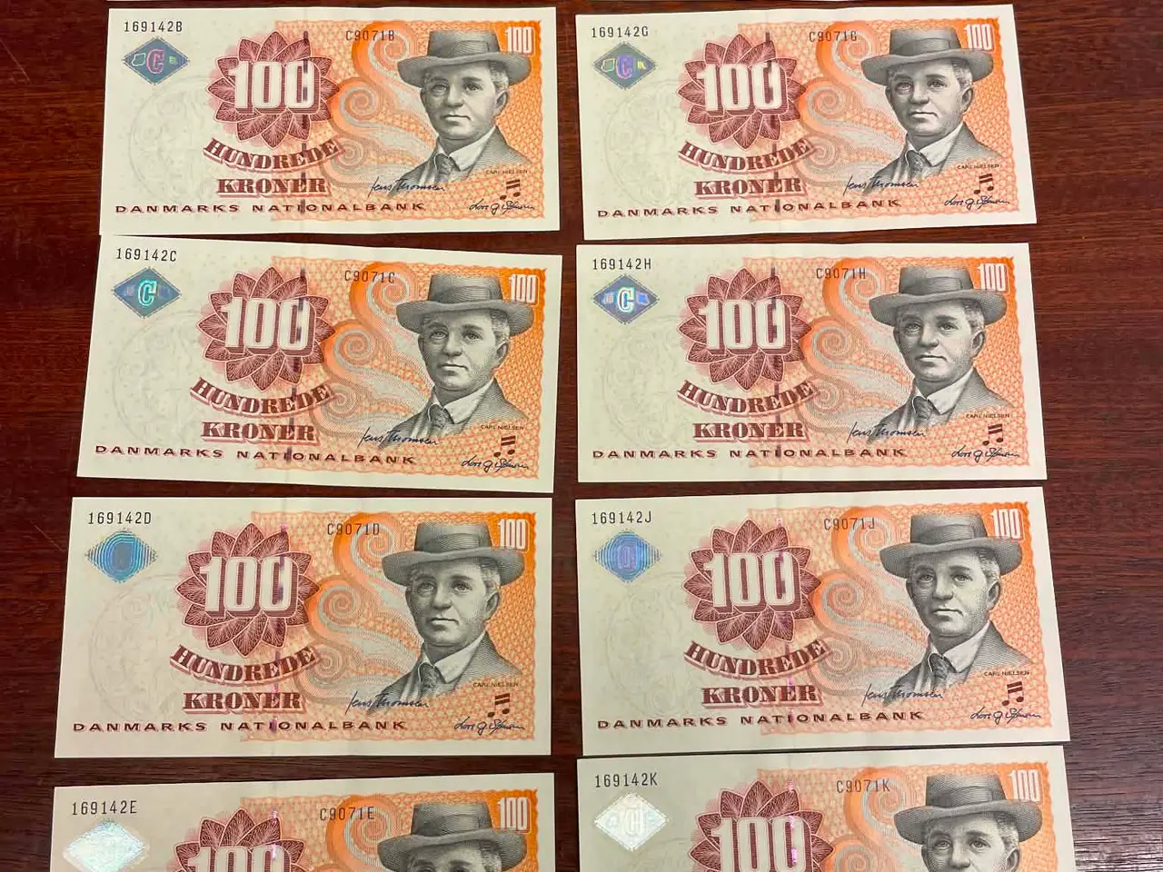 Billede 1 - 100 💯 Kroner 2007.