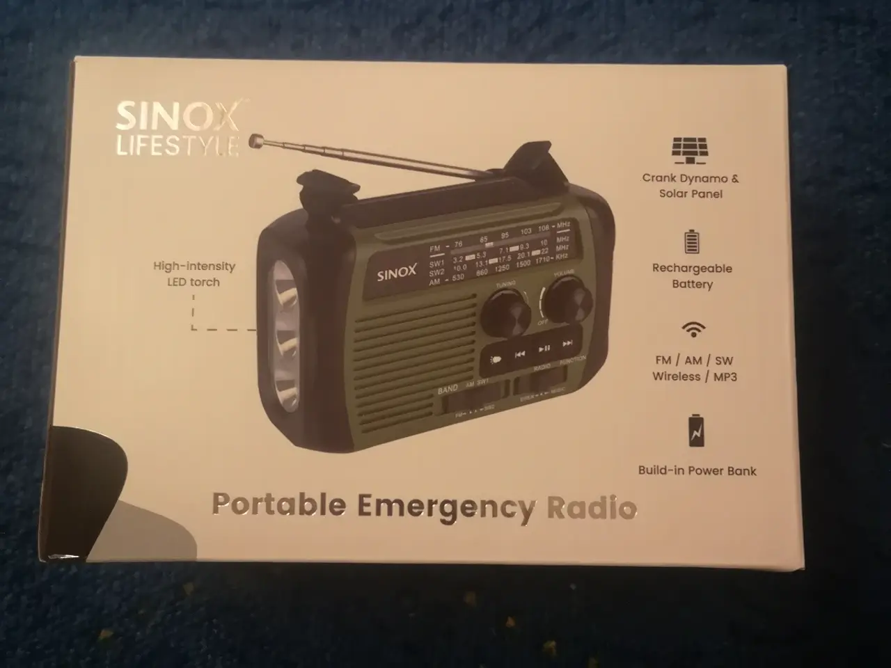 Billede 3 - Sinox Lifestyle nødradio