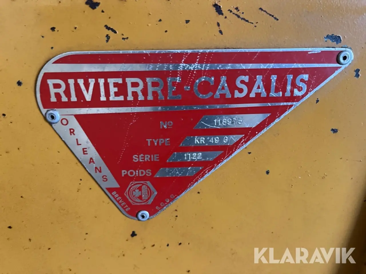 Billede 5 - Ballepresser Rivierre Casalis KR 49 G 118975