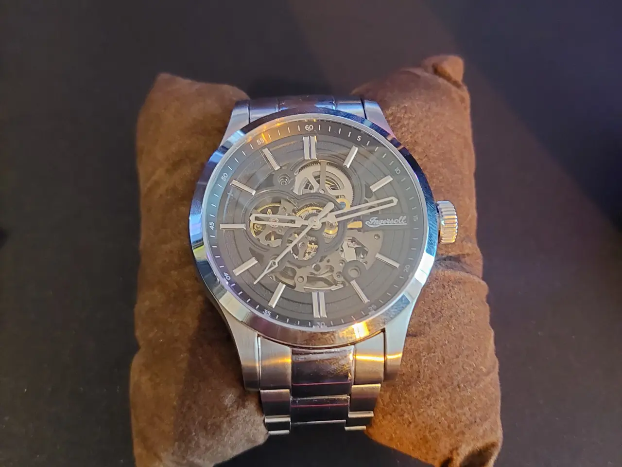 Billede 3 - Ingersoll the armstrong sort stål ø46mm