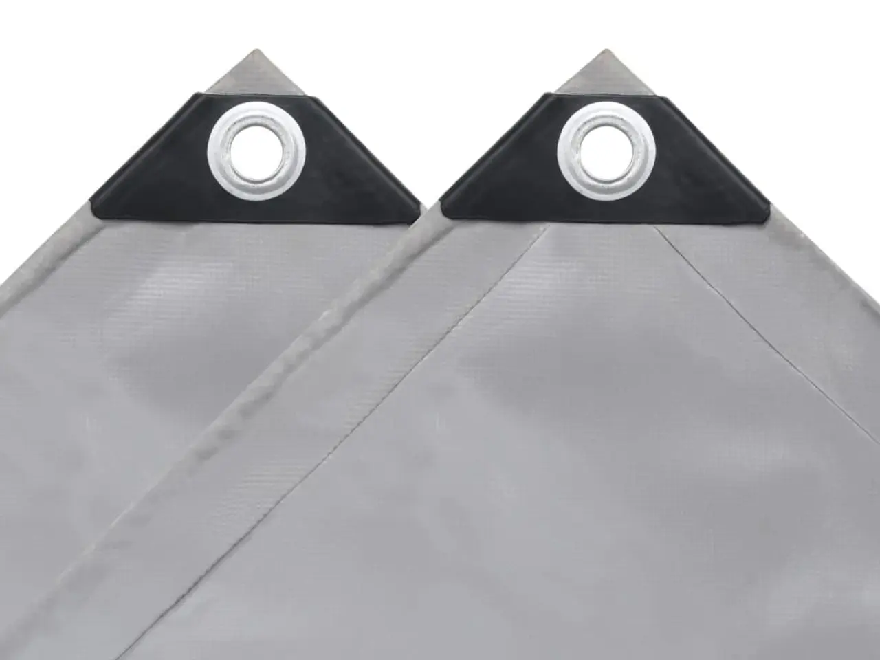 Billede 4 - Presenning 650 g/m² - 4 × 6 m, grå
